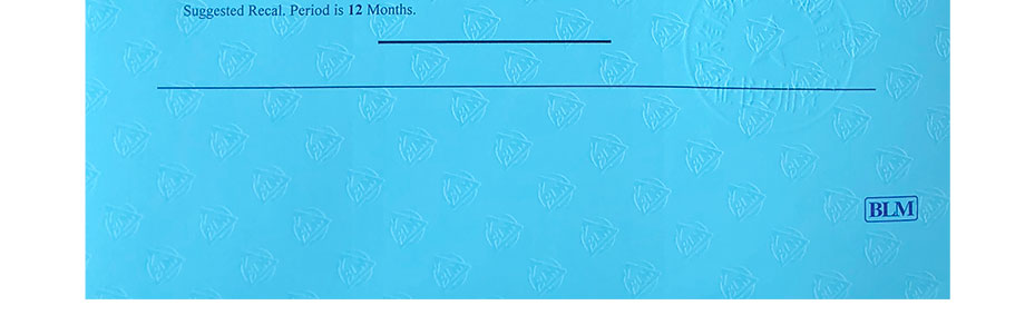 CNAS認可校準證書結果第4頁(樣版)