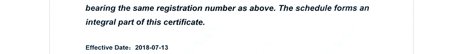 CNAS實驗室認可證書(英文) CNAS實驗室認可證書(英文)